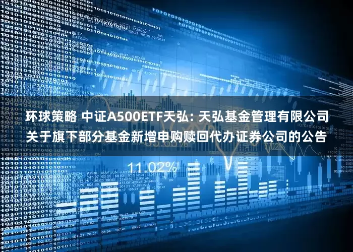 环球策略 中证A500ETF天弘: 天弘基金管理有限公司关于旗下部分基金新增申购赎回代办证券公司的公告